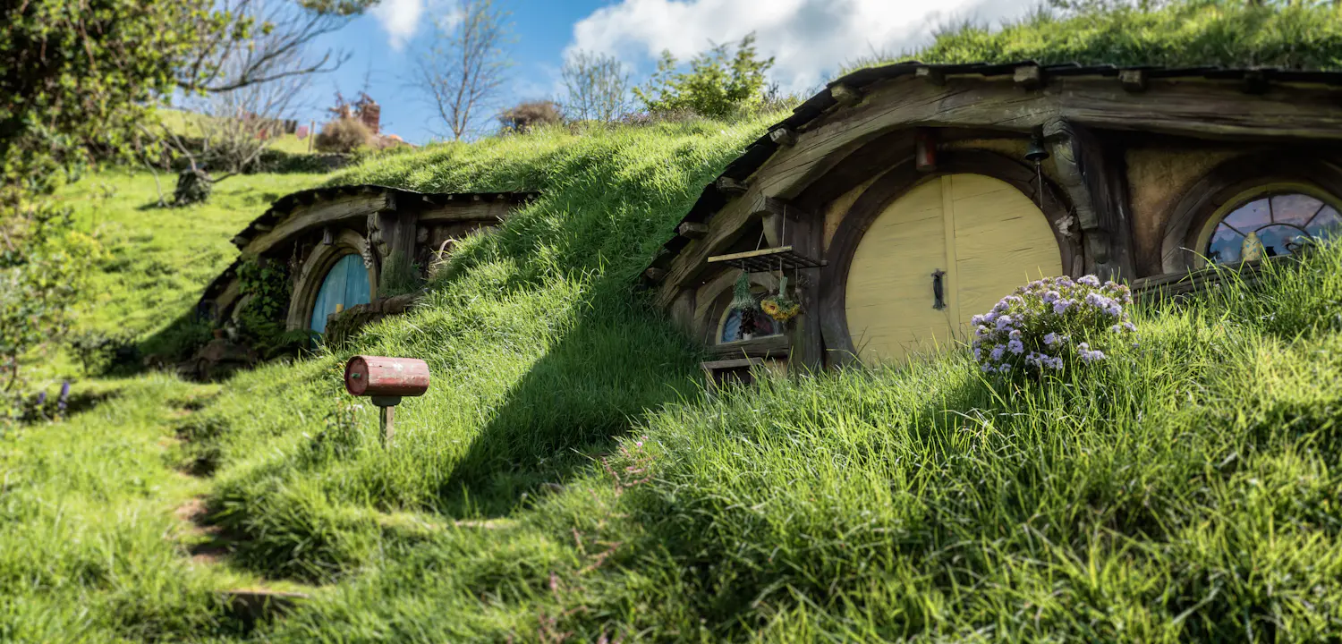 The Hobbiton Movie Set near Matamata